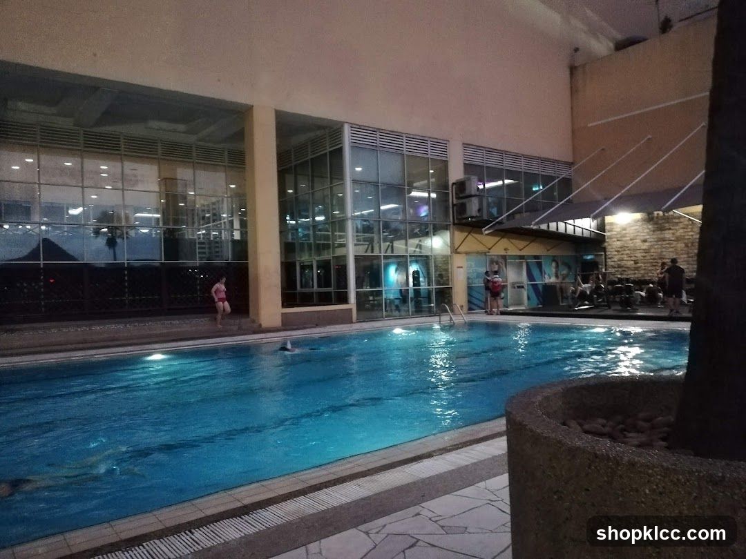 Indoor Swimming Pool and Gym Area