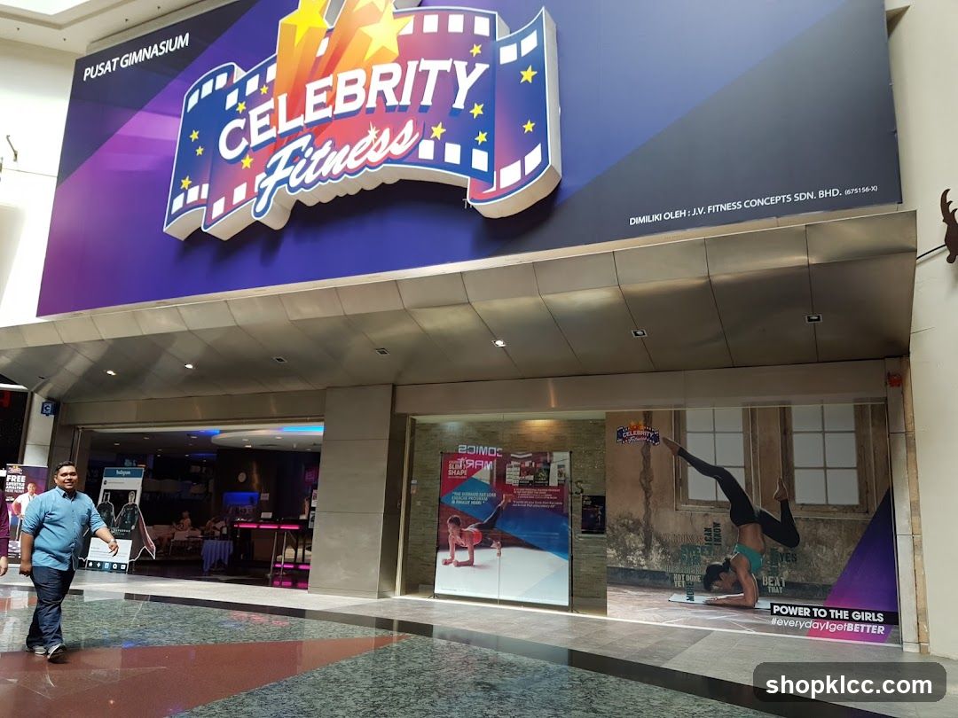Celebrity Fitness Gym Entrance