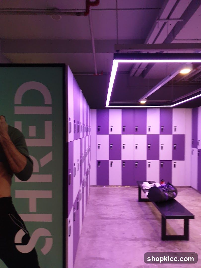 Gym Locker Room