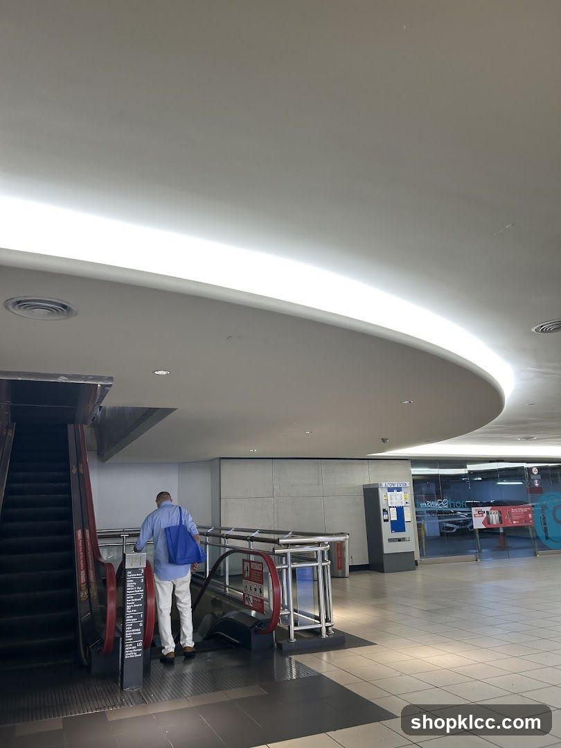 Escalator in a Modern Building
