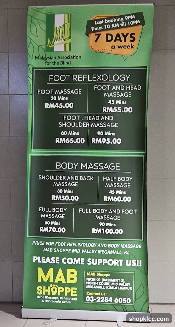 MAB Shoppe Massage Services