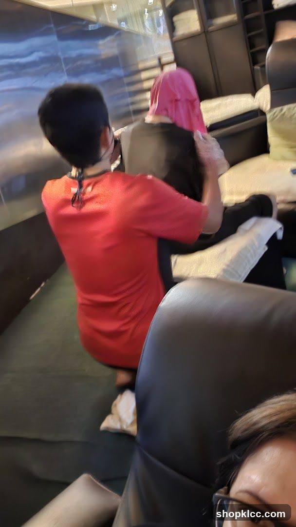 Massage session