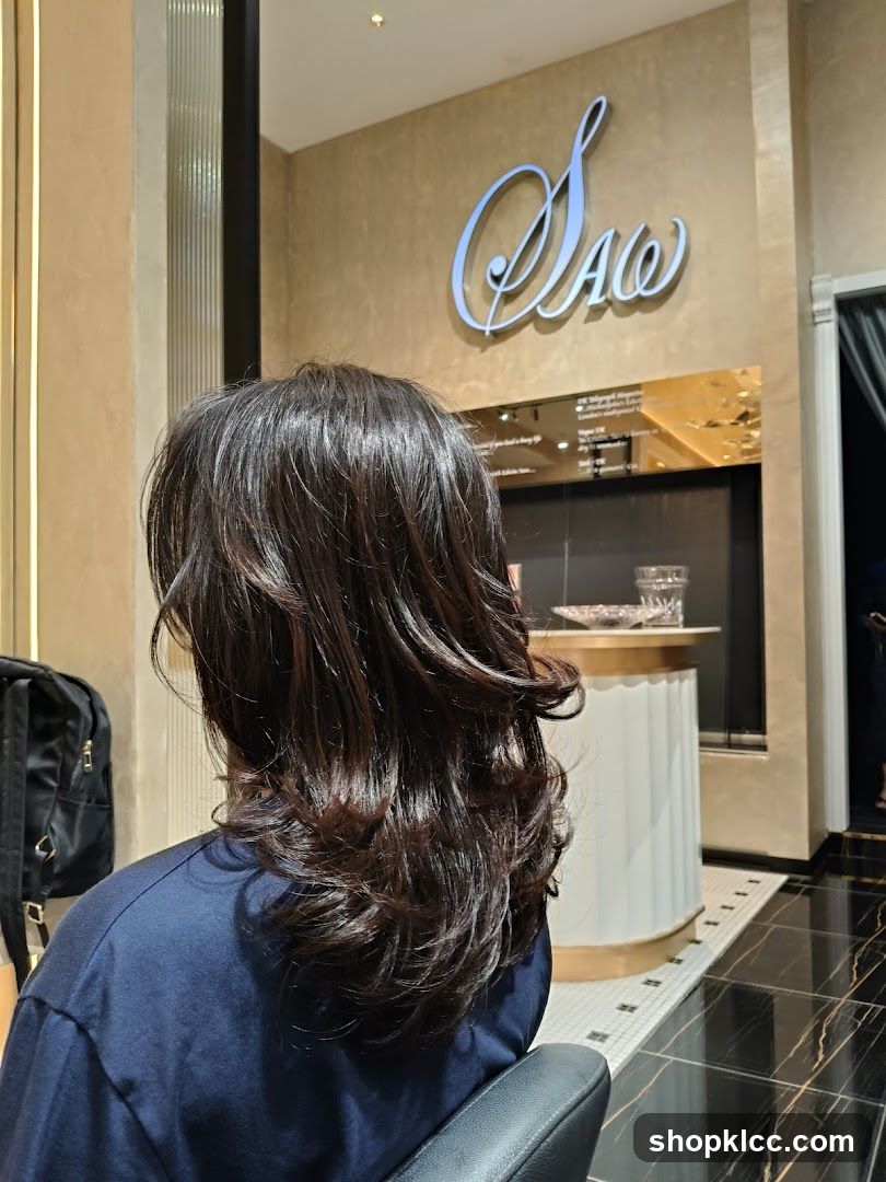 Salon Interior with Client