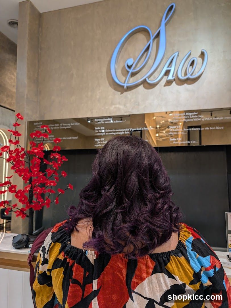 Salon Interior with Client