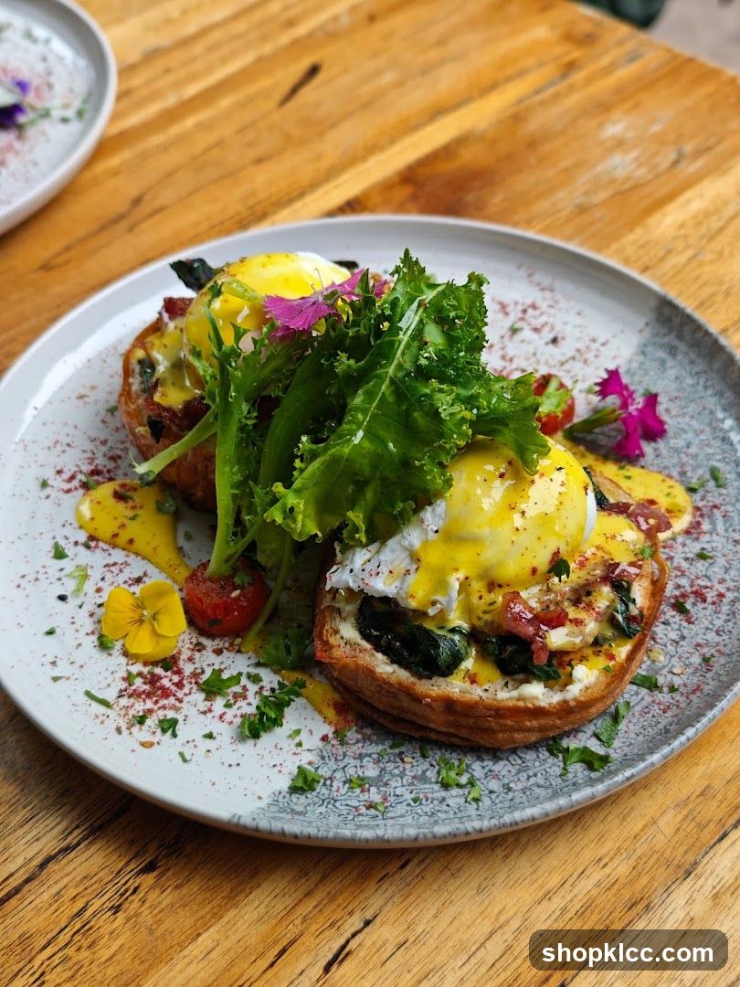 Eggs Benedict with Greens