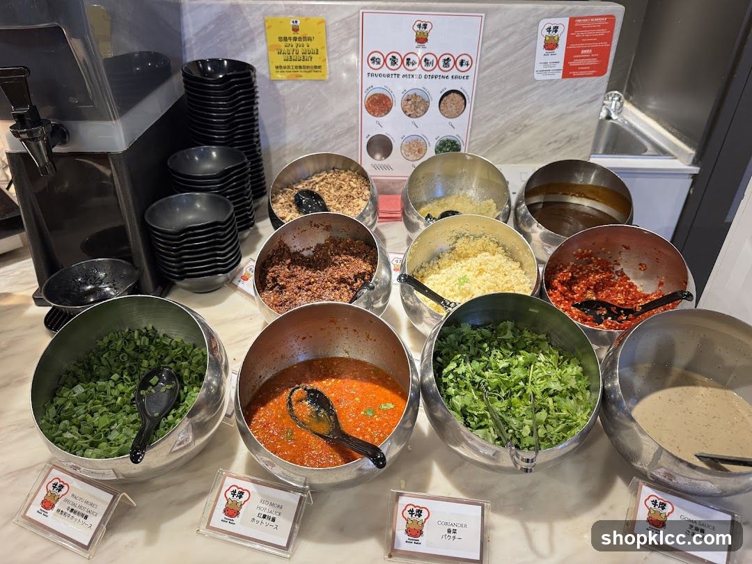 Dipping Sauce Bar