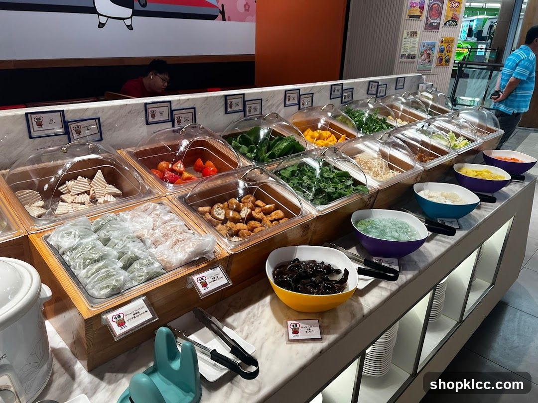 Buffet Food Display