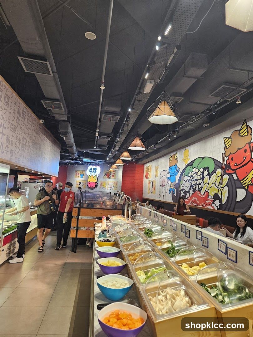 Buffet Restaurant Interior