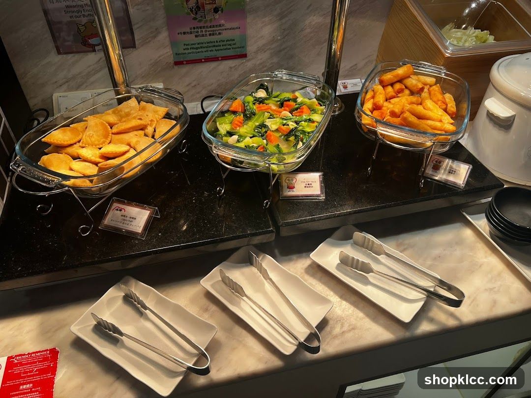Buffet Food Display