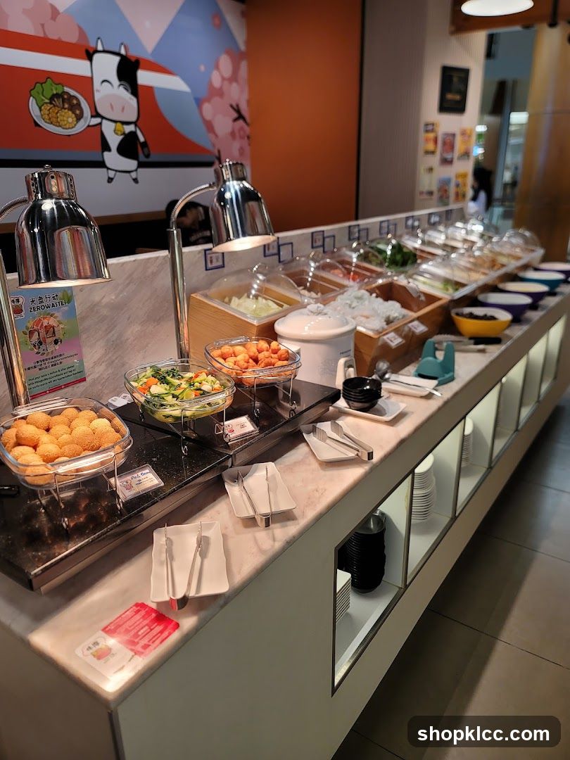 Buffet Food Display