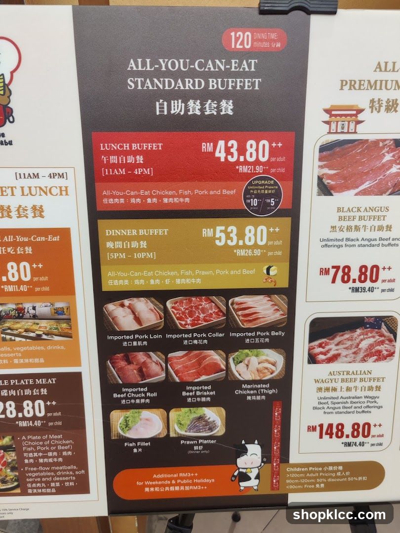 All-You-Can-Eat Standard Buffet