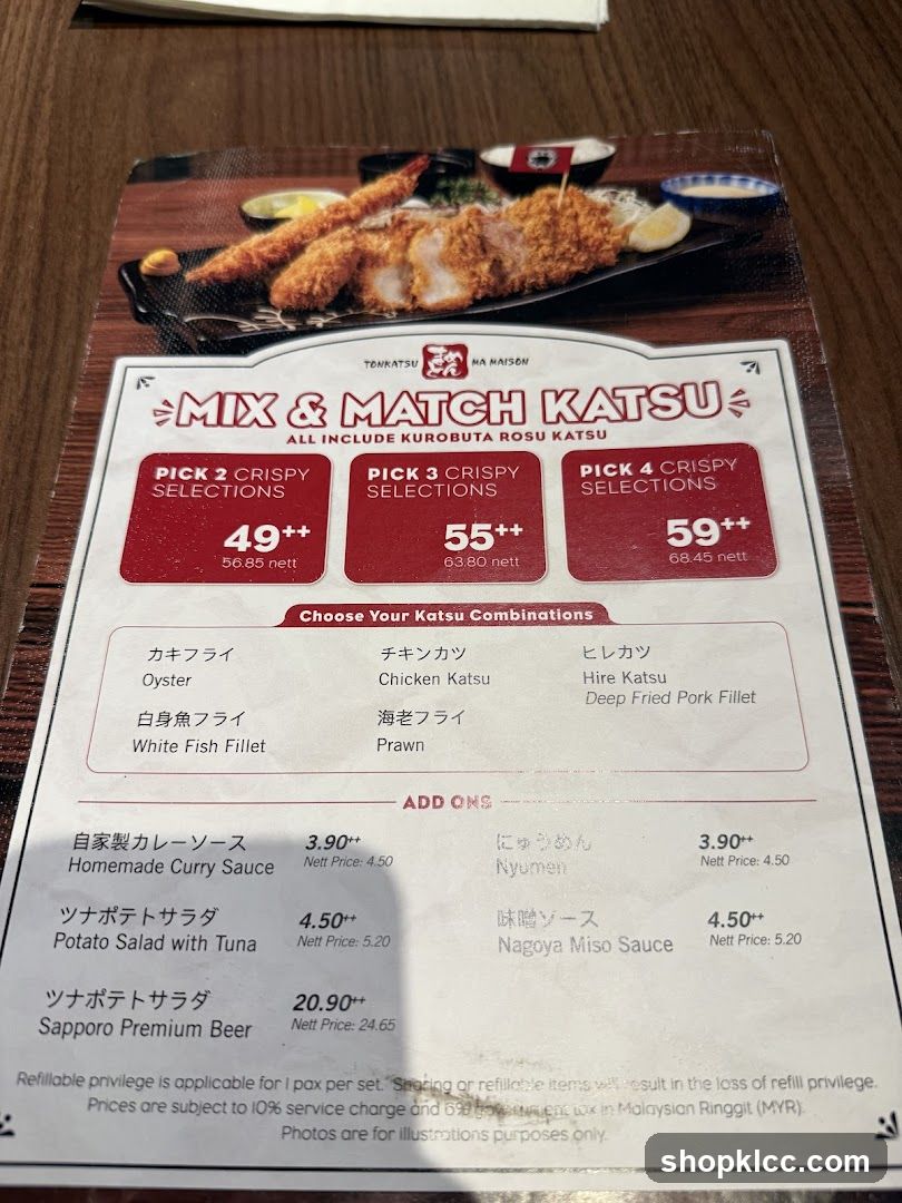 Mix & Match Katsu