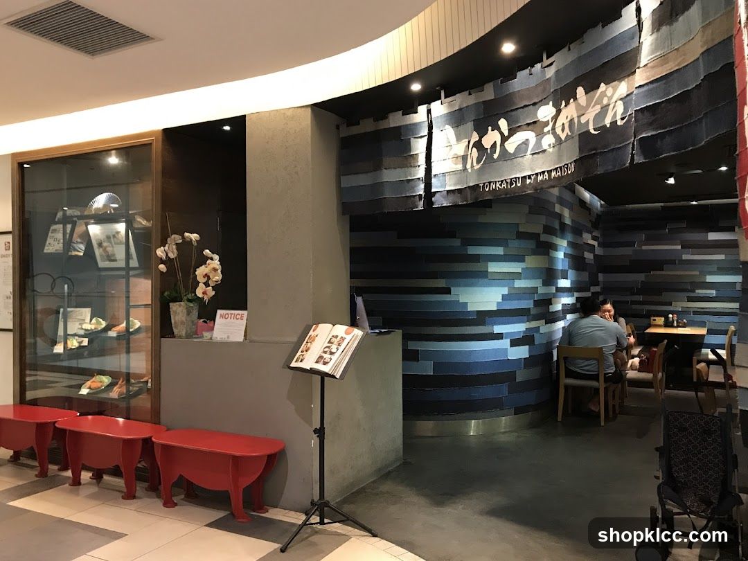 Restaurant Interior with Japanese Decor