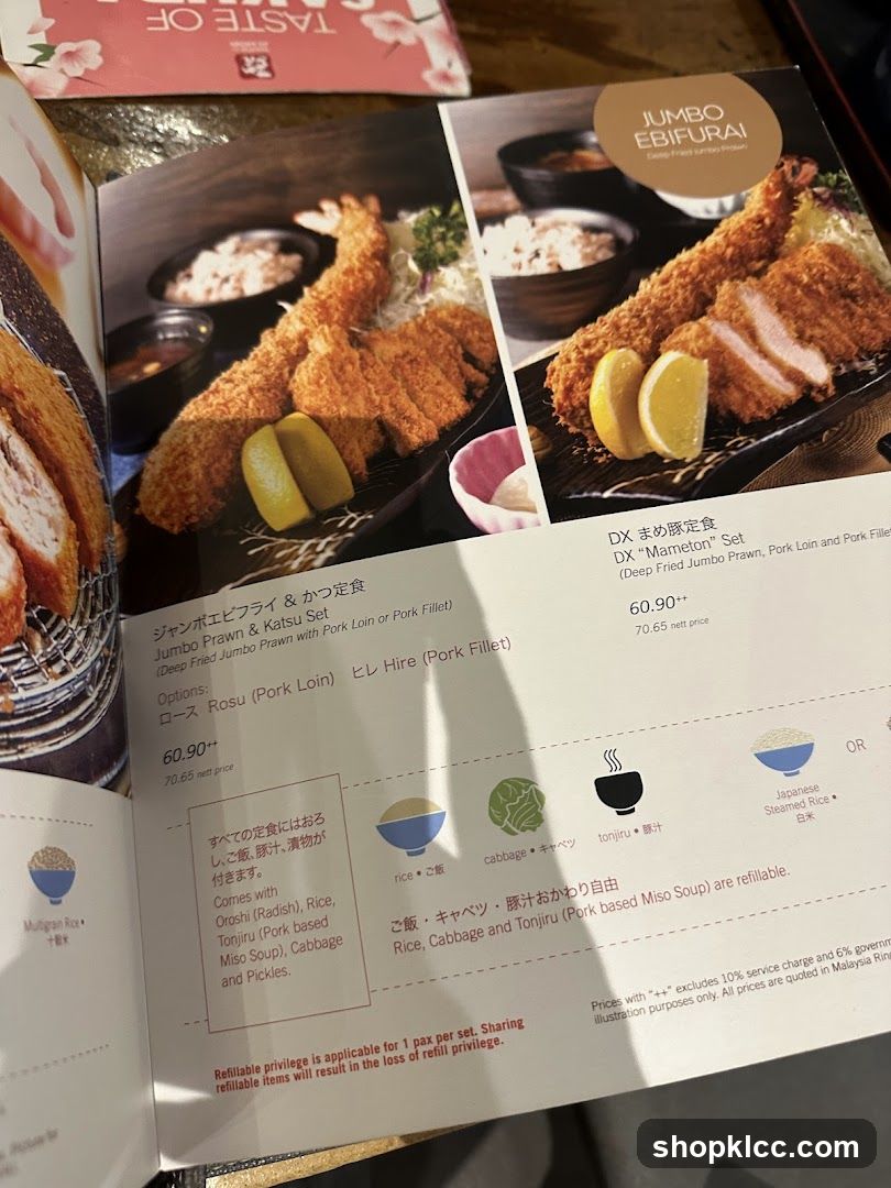 Jumbo Ebiurai & Katsu Set
