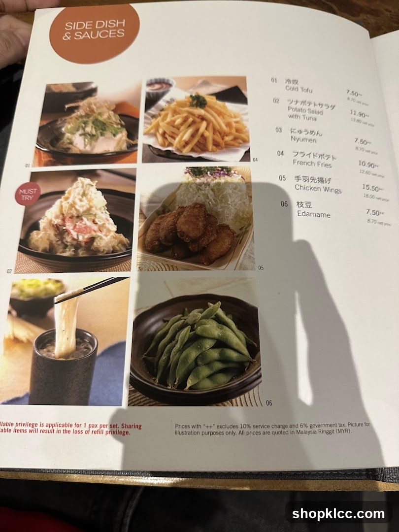 SIDE DISH & SAUCES