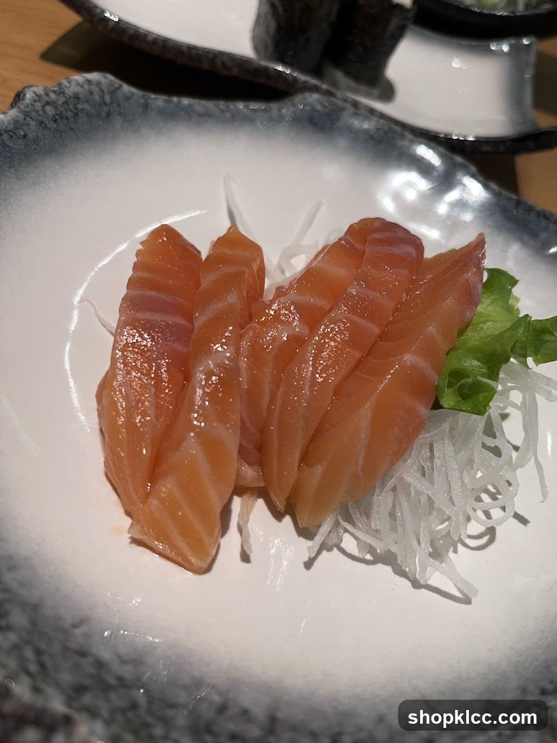 Salmon Sashimi
