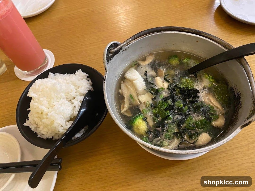 Soup and Rice