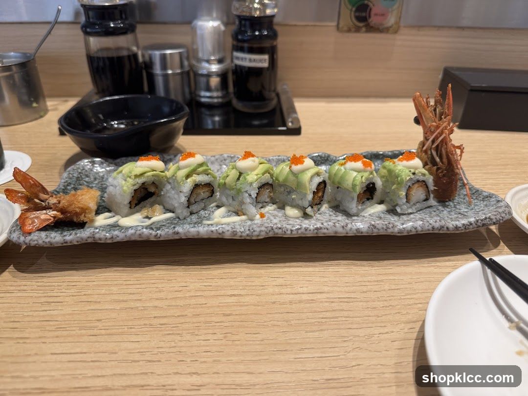 Sushi Rolls with Shrimp