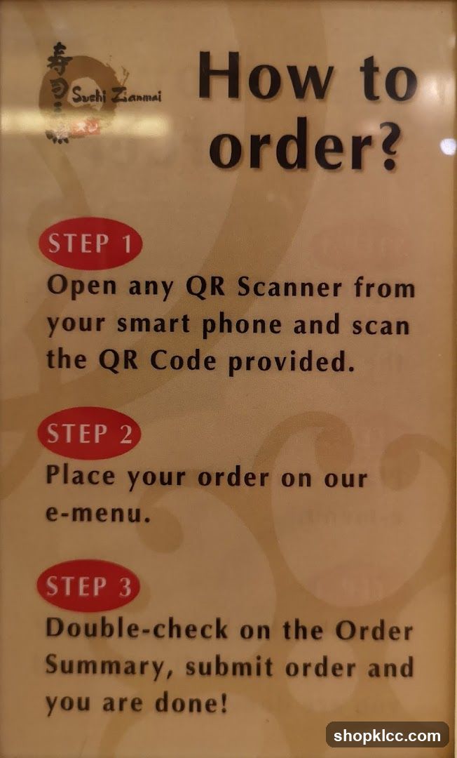 How to order instructions