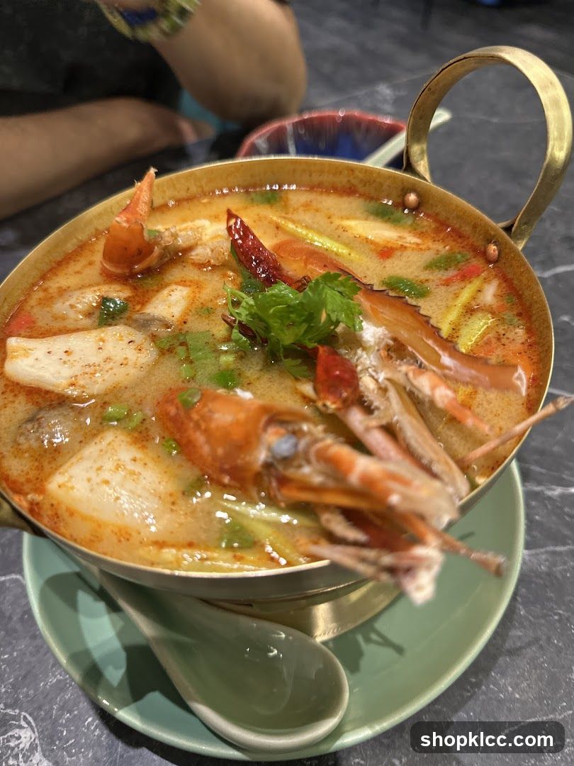 Tom Yum Soup with Shrimp