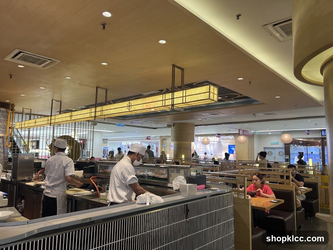 Sushi Restaurant Interior