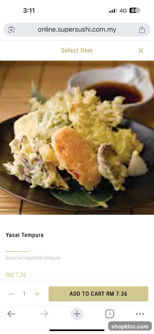 Yasai Tempura