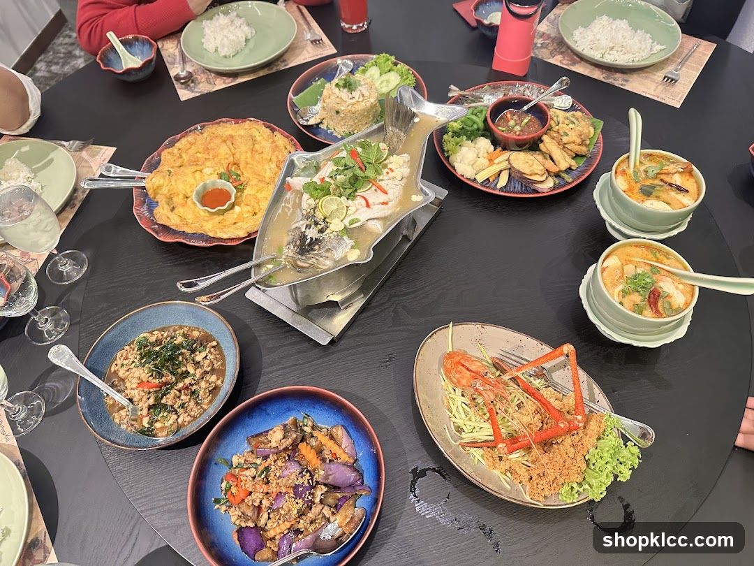 Thai Food Spread