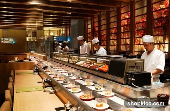 Sushi Restaurant Interior