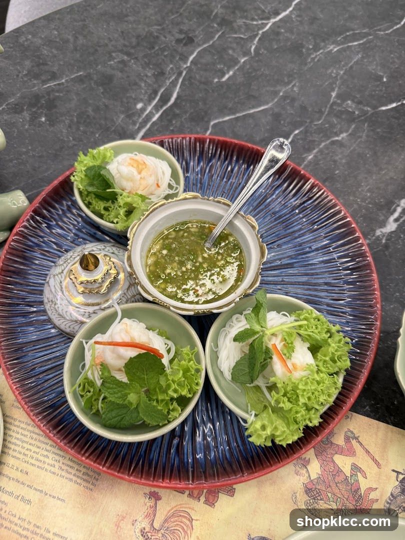 Shrimp and Noodle Appetizer