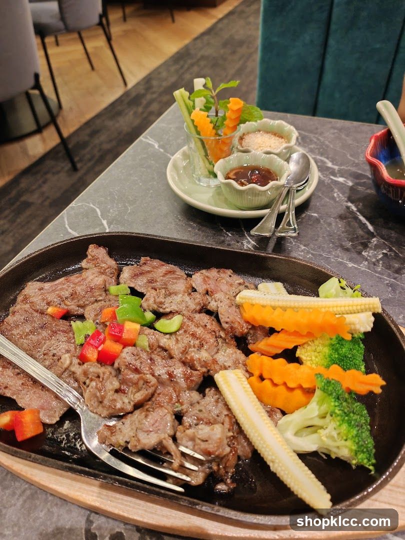 Sizzling Beef Platter