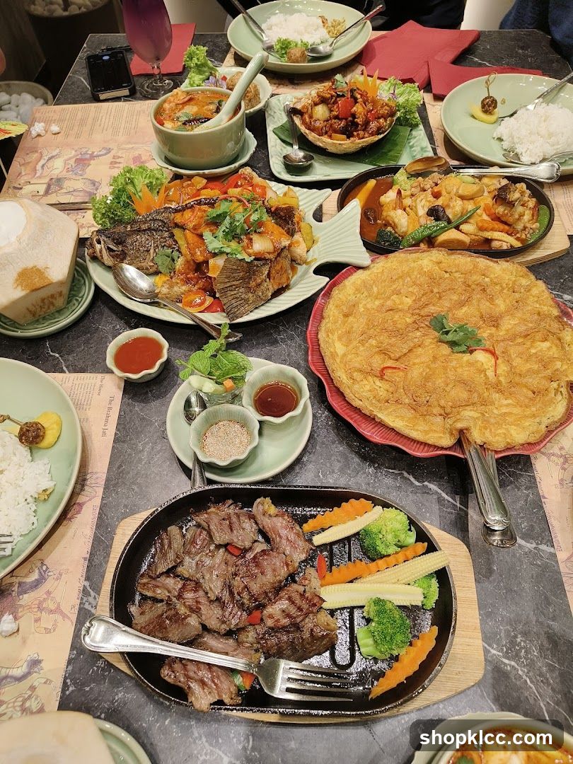 Thai Food Spread