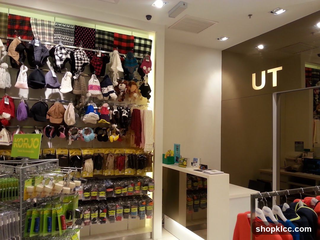 Store Interior with Accessories and Counter