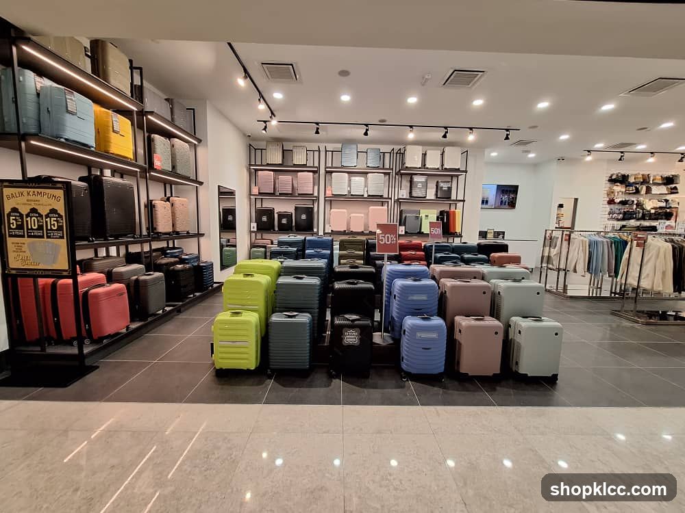 Luggage Store Display