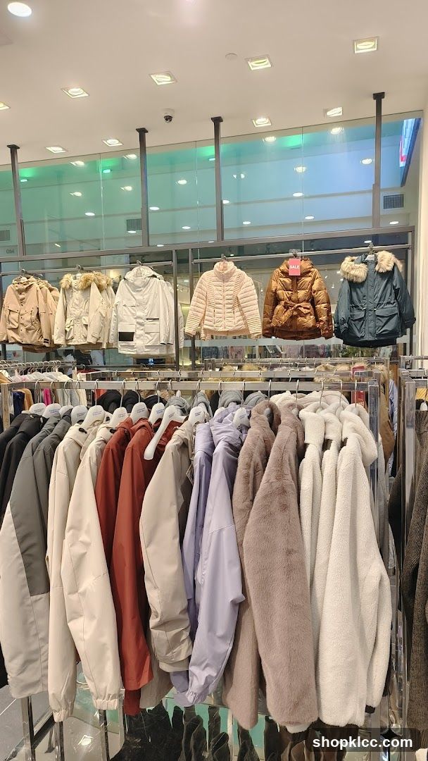 Winter Coats on Display