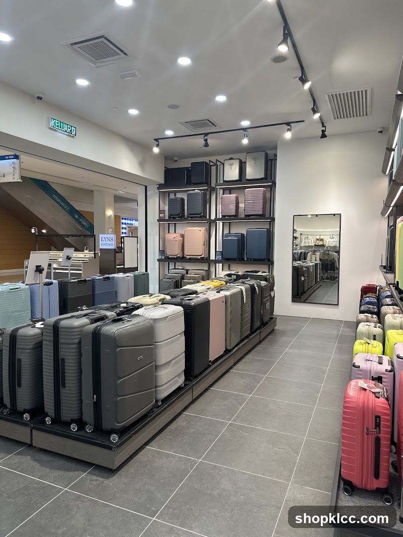 Luggage Store Interior