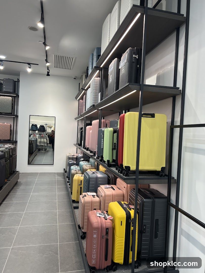 Luggage Store Display