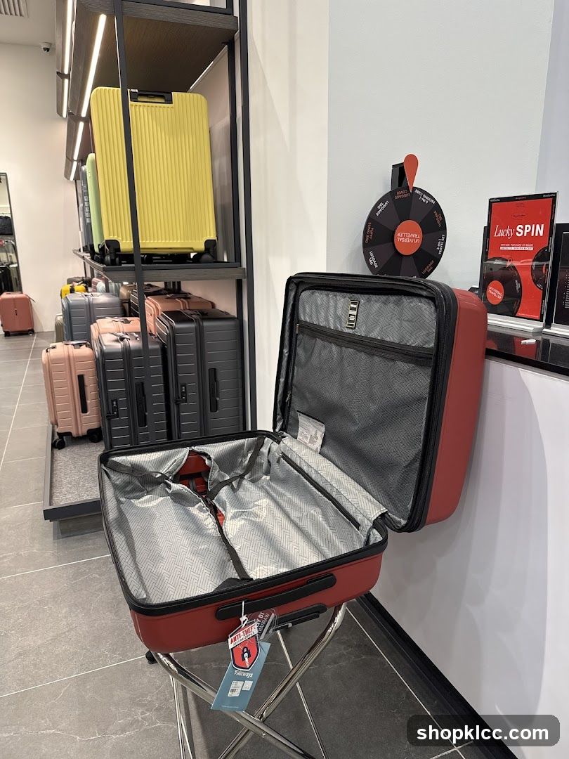 Luggage Store Display