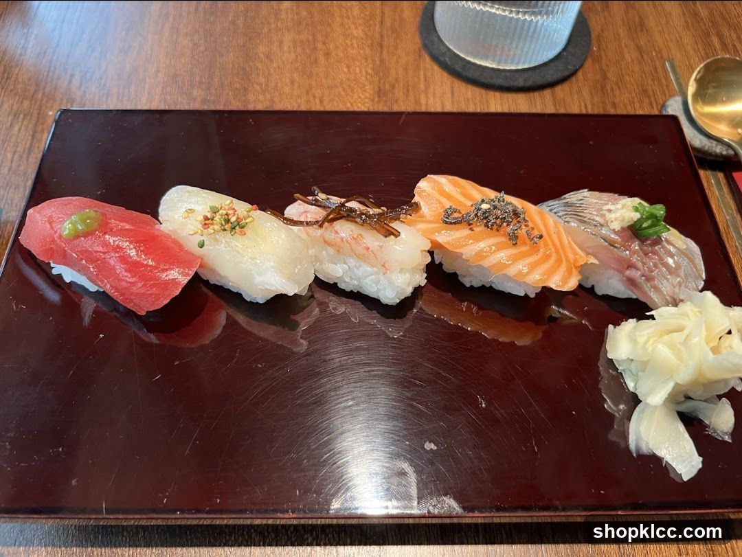 Assortment of Sushi