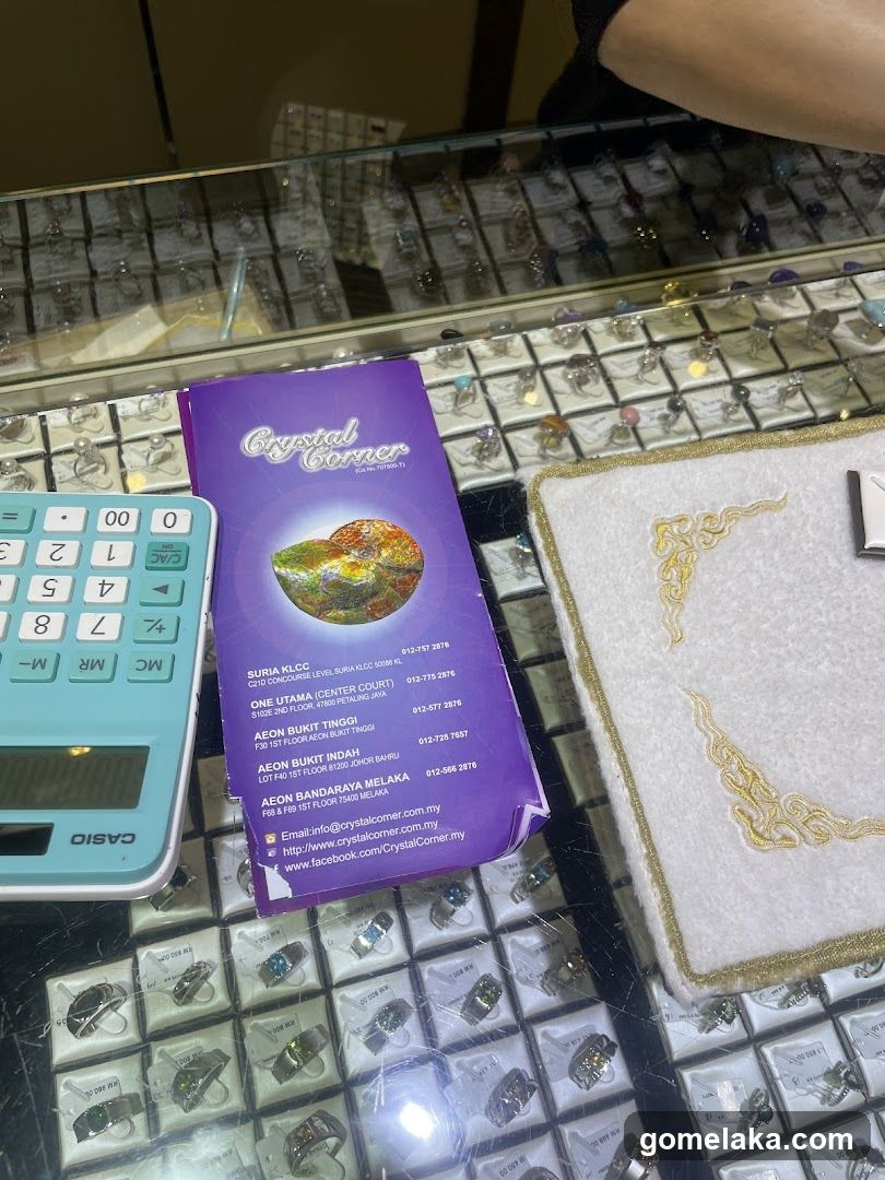 Crystal Corner Store Interior