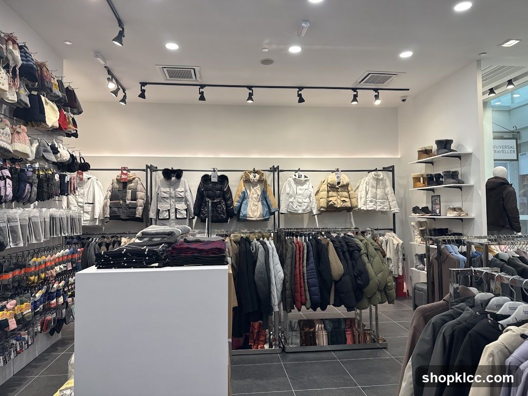 Winter Apparel Store Interior