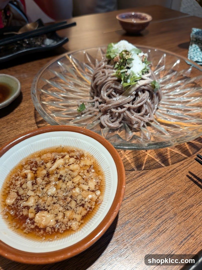 Soba Noodles with Dipping Sauce