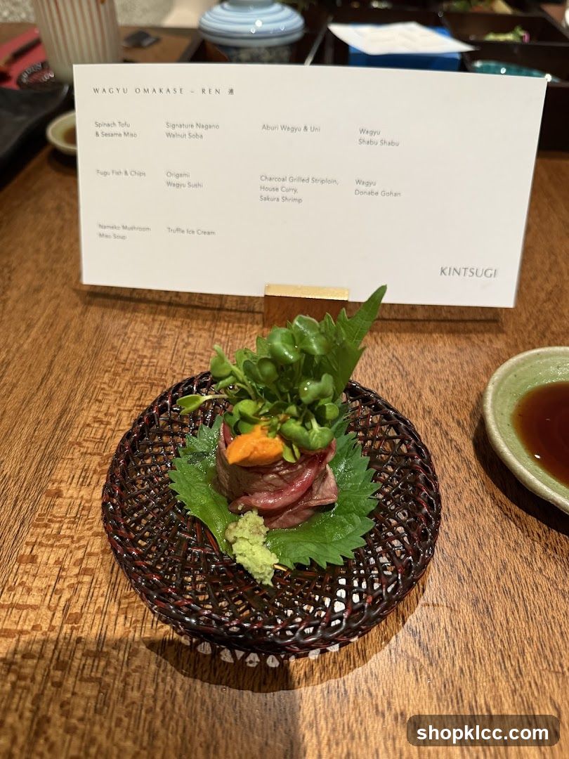 WAGYU OMAKASE - REN