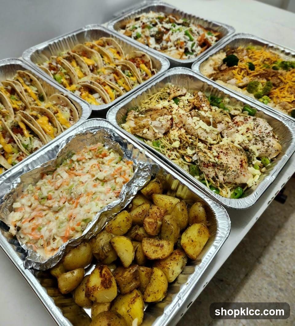 Catering Trays of Food