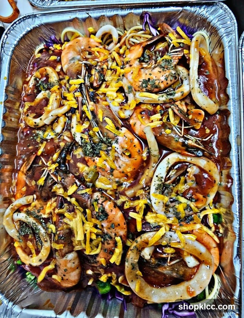 Seafood Pasta Tray