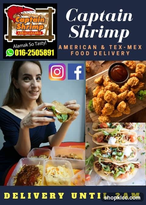 Captain Shrimp Food Delivery
