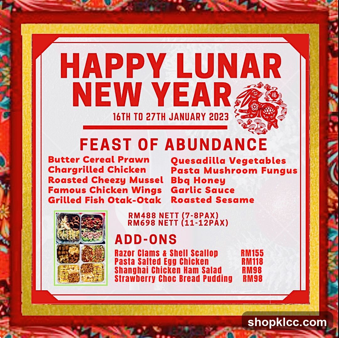 Happy Lunar New Year Feast of Abundance