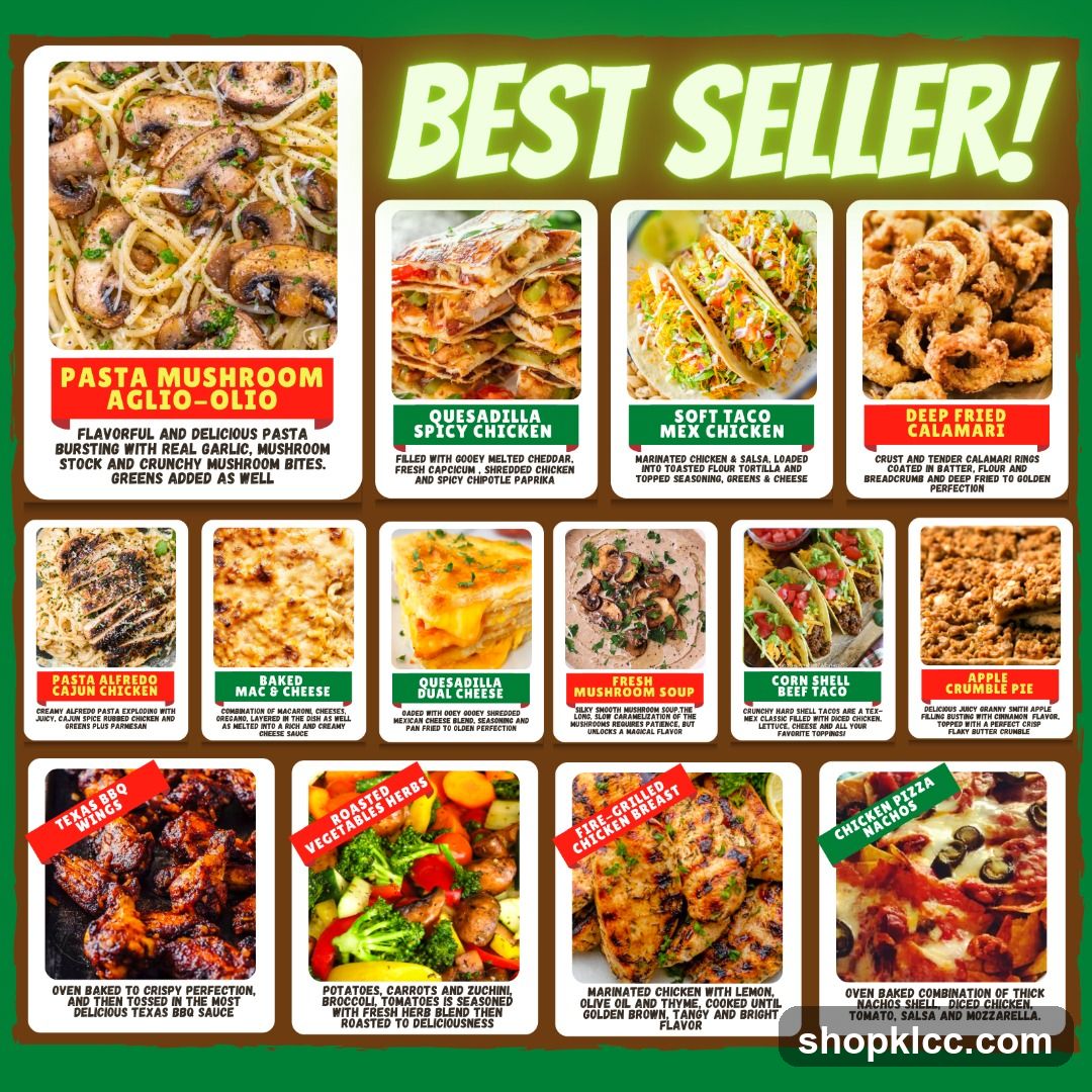 Best Seller Menu
