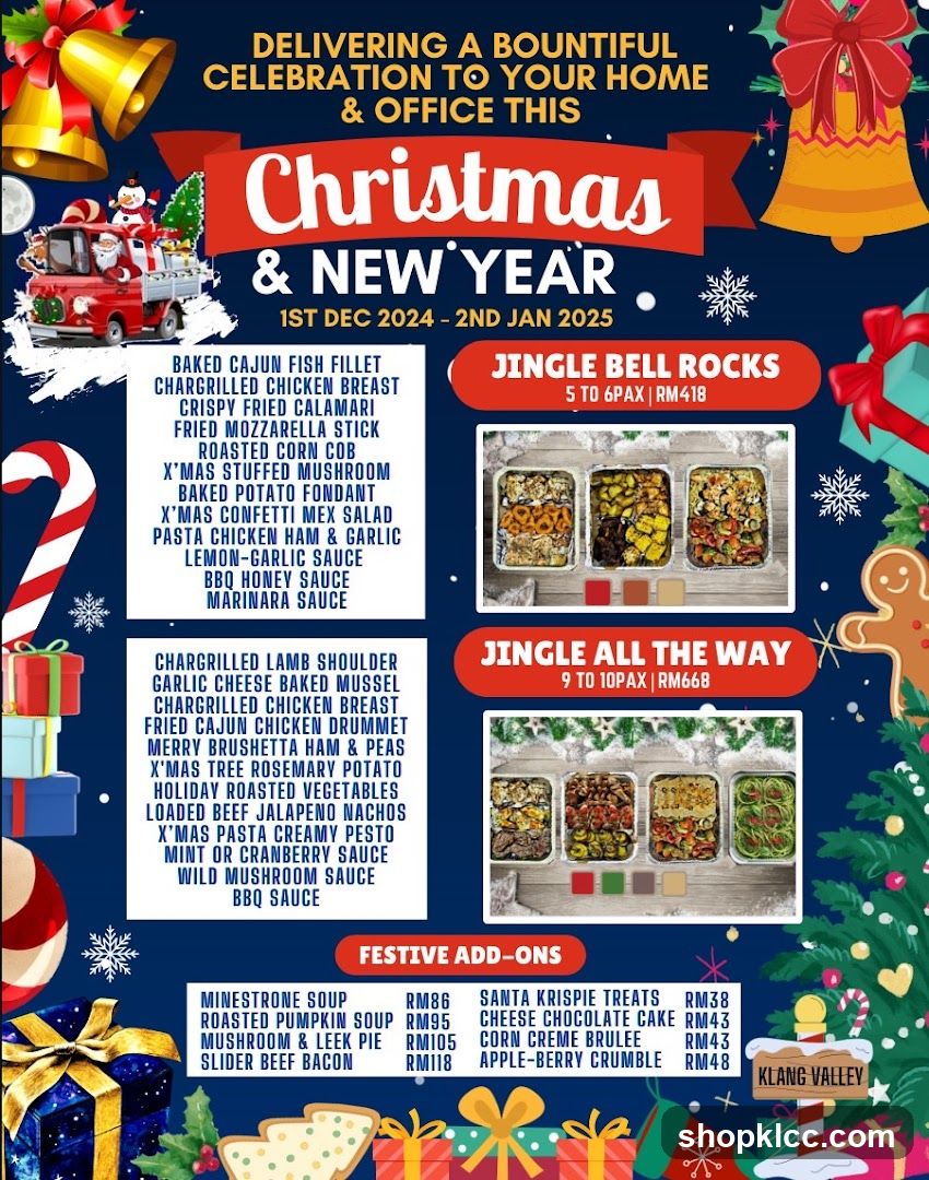 Christmas & New Year Catering Menu