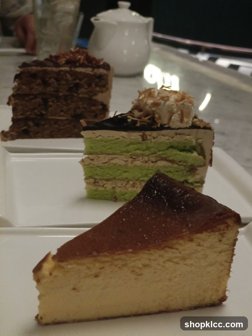 Three Slices of Cake