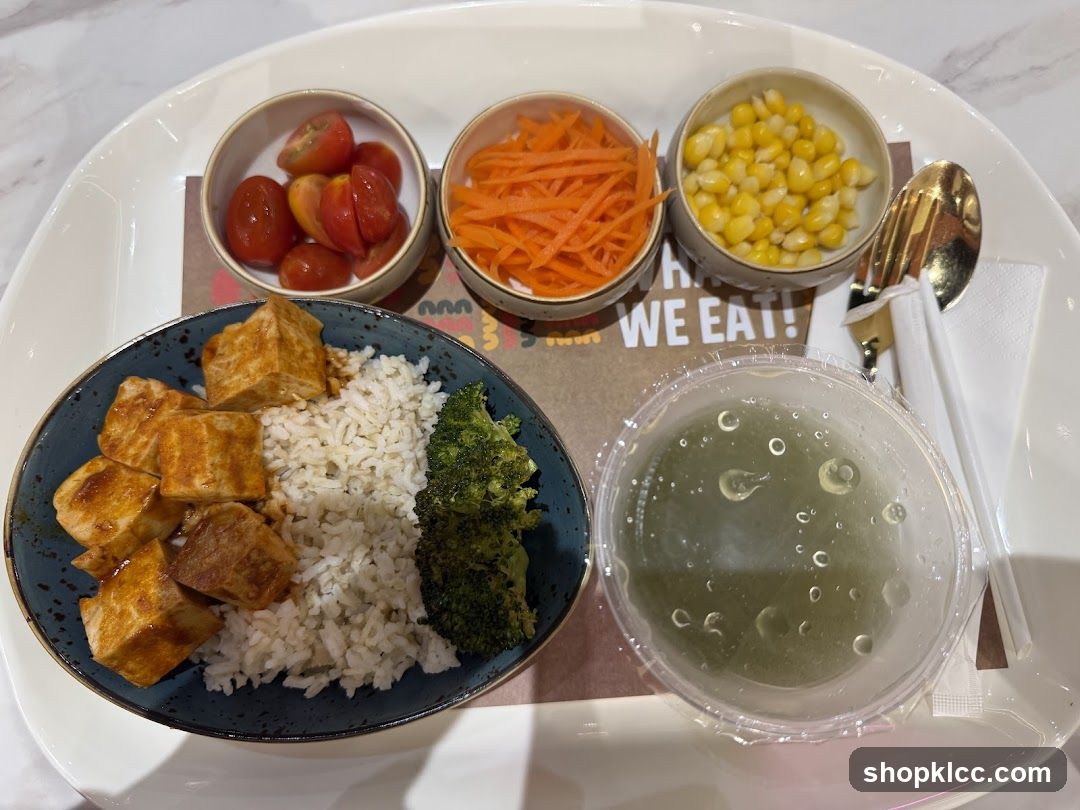 Tofu and Rice Bowl
